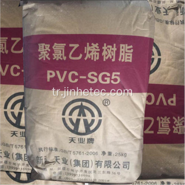 Boru için Süspansiyon PVC Reçine K65-67